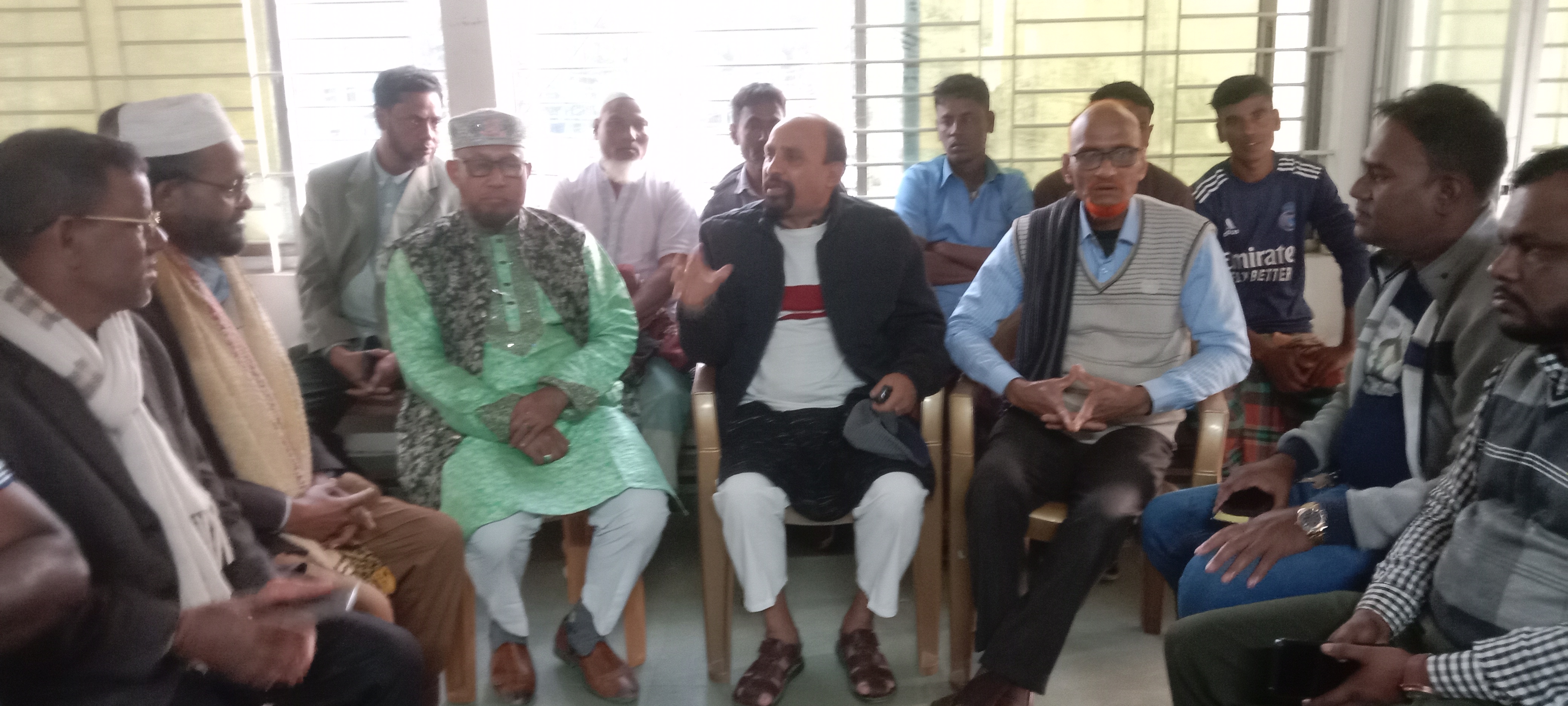 ছাতকে লাঙ্গল প্রতীকের স্বমর্থনে জাতীয় পার্টির মিছিল ও পথ সভা অনুষ্ঠিত