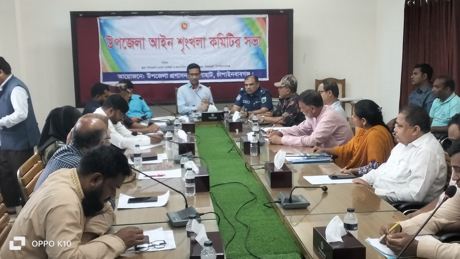 ভোলাহাটে উপজেলা আইনশৃঙ্খলা কমিটির মাসিক সভা অনুষ্ঠিত!!