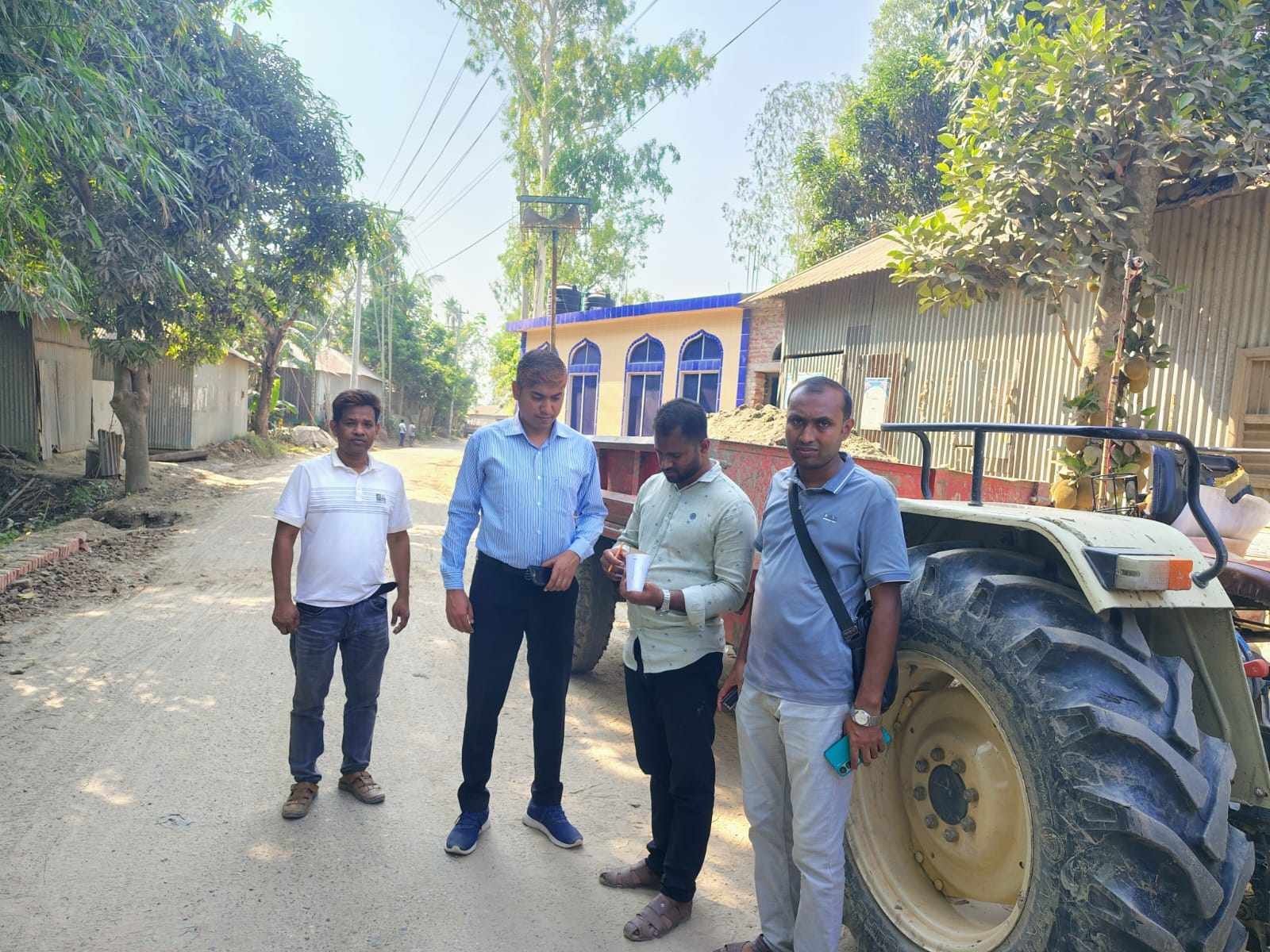 নাগরপুর গয়হাটায় অবৈধ বালু পরিবহনে অভিযান, ১০ হাজার টাকা জরিমানা