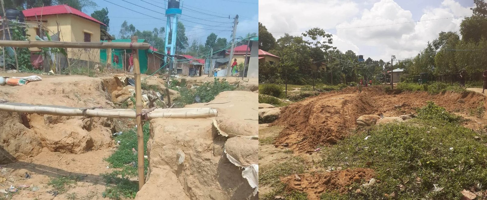 এমপির প্রতিশ্রুতি ভাইরাল হলেও কাজ হয়নি আশ্রয়ণের রাস্তা ও ড্রেনের